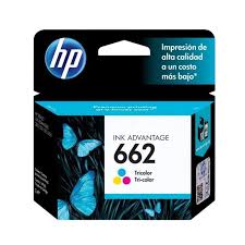 CARTUCHO ORIGINAL HP 662 (COLORIDO) - CZ104AB - 2ml