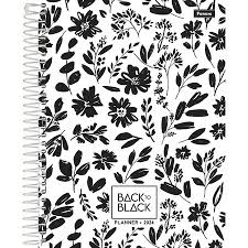 AGENDA PLANNER BACK TO BLACK  177X240 96 FLS 56.7916-7  FORONI