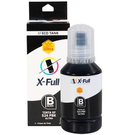 REFIL DE TINTA COMPATIVEL EPSON T524/574 120 - CO BLACK 70ML