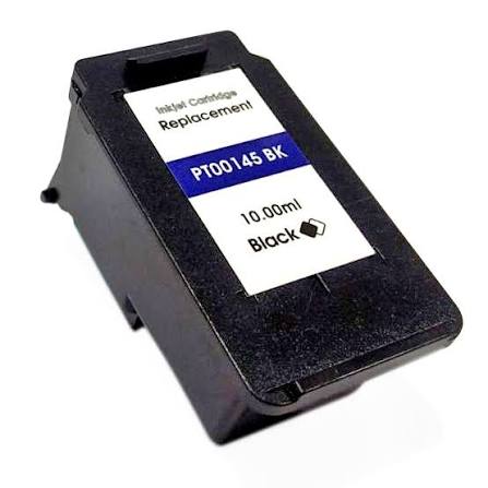 CARTUCHO COMPATIVEL CANON PG145 PRETO 10ML